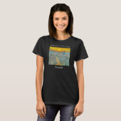 Immersive Van Gogh-Dusche T-Shirt (Vorne ganz)