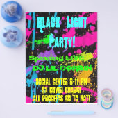 Immg-Ding, Schwarzes Party!, Social Center 8-... Flyer (Einzeln)