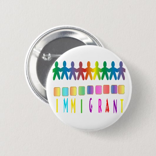 Immigrant Button (Vorne & Hinten)