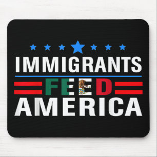 Immigranten Fütterte Amerika Einwanderer machen Am Mousepad
