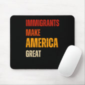 Immigranten Fütterte Amerika hat Gnade 2025 Mousepad (Mit Mouse)