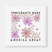 Immigranten machen Amerika zu einem großartigen, f Magnet (Vorne)