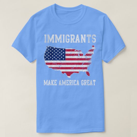 Immigranten T-Shirt (Design vorne)