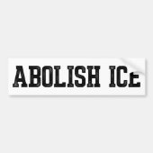 Immigration Abolish ICE Autoaufkleber (Vorne)