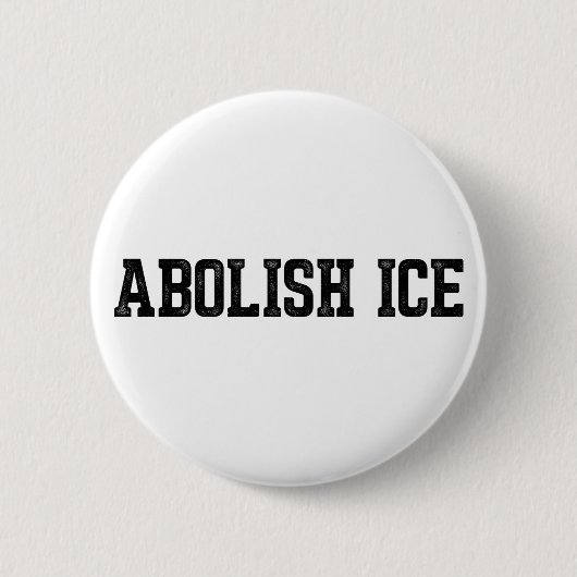 Immigration Abolish ICE Button (Vorderseite)