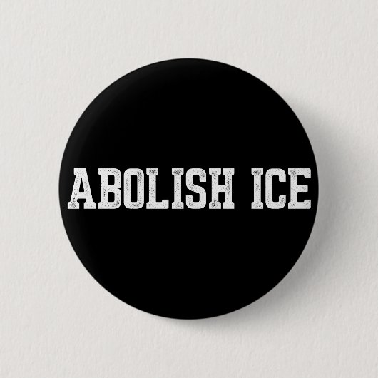 Immigration Abolish ICE Button (Vorderseite)