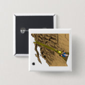 Immigration-Farbeknopf Button (Vorne & Hinten)