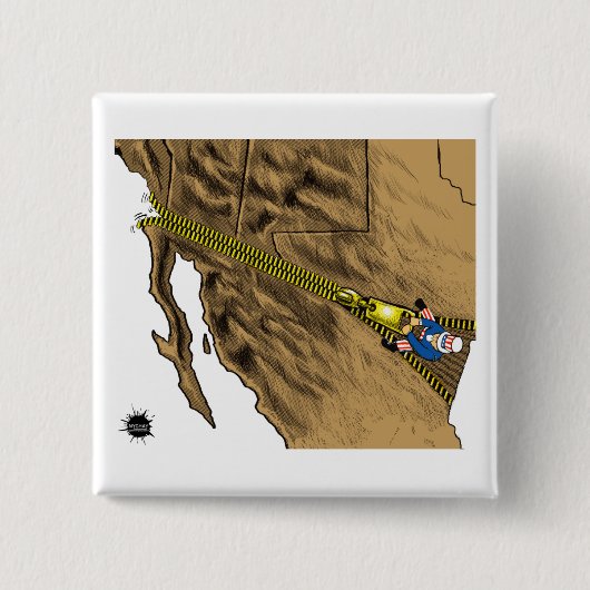 Immigration-Farbeknopf Button (Vorderseite)