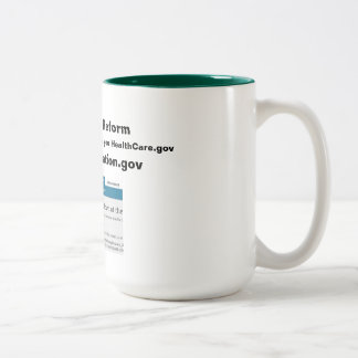 Immigrations-Reform-Tasse Zweifarbige Tasse