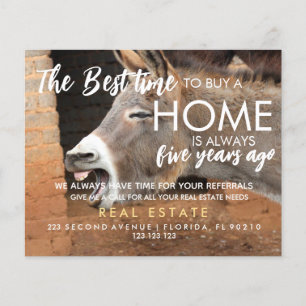 Immobilien Der beste Zeitpunkt, um ein Haus zu kau Flyer