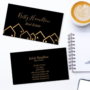 Immobilien für berufliches Anwesen Visitenkarte