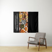 Immobilien-Geschäfts-QR-Code-Marketing-Display Wandteppich (Beispiel (Horizontal))