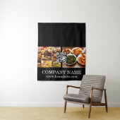 Immobilien-Geschäfts-QR-Code-Marketing-Display Wandteppich (Beispiel)