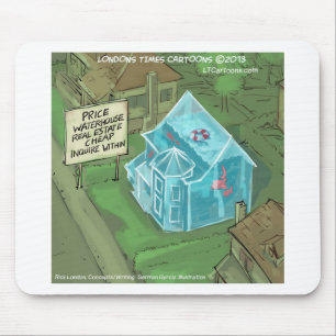 Immobilien-Hausverkauf-Albtraum Lustig Mousepad