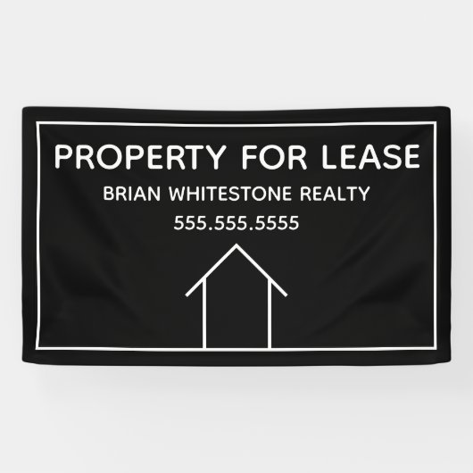 Immobilien in Anwesen Marketing für Leasinghaus Banner (Horizontal)