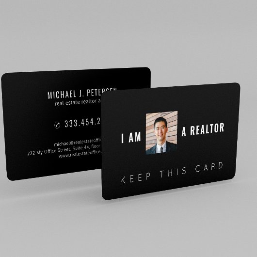 Immobilien in Real Anwesen Modernes berufliches Fo Visitenkarte