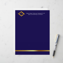 Immobilien Navy Blau Haus Logo Moderner Makler