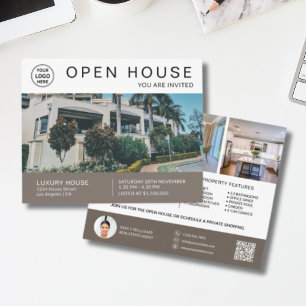Immobilien-Open-House-Einladung Flyer