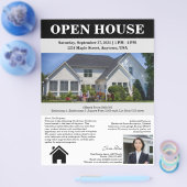 Immobilien-Open-House Flyer (Einzeln)