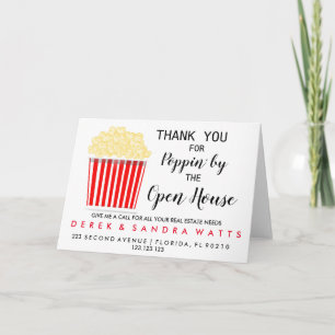 Immobilien POPCORN Open House Ankündigung Pos Po
