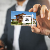 Immobilien-Profi-Foto-QR-Code Visitenkarte