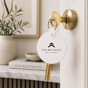 Immobilien-Schlüsselanhänger Geschenk-Tag für Ma Schlüsselanhänger