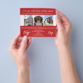 Immobilien-Schulbezirk-Targeting-Postkarten Flyer (Gruppe)