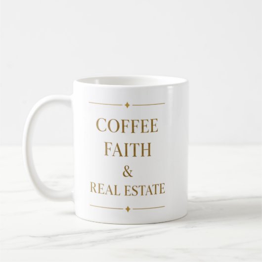 Immobilien-Tasse Kaffeetasse (Links)