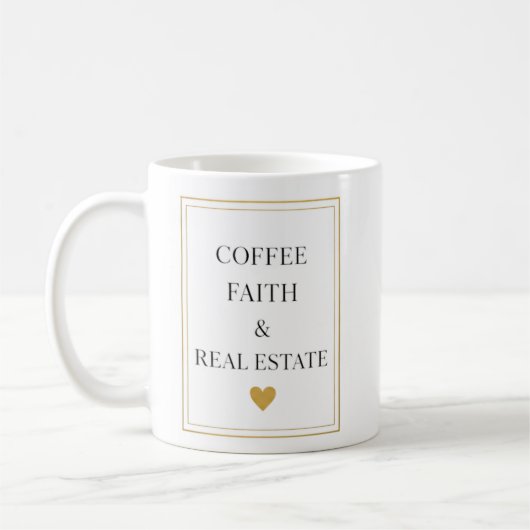 Immobilien-Tasse Kaffeetasse (Links)