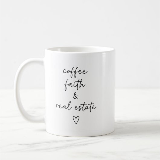Immobilien-Tasse Kaffeetasse (Links)