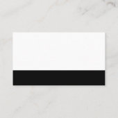 Immobilienagentur | Dach und Stadtbild Visitenkarte (Rückseite)