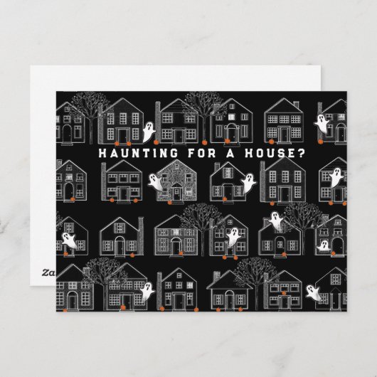 Immobilienagentur Postkarte (Vorne/Hinten)