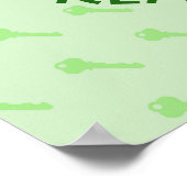 Immobilienagentur und Unternehmensname Poster (Ecke)