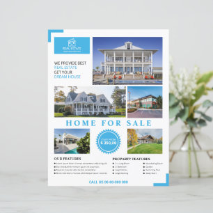 Immobilienflyer Vorlage