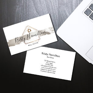 Immobiliengeschäft mit beruflichem Anwesen Visitenkarte