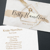 Immobiliengeschäft mit beruflichem Anwesen Visitenkarte