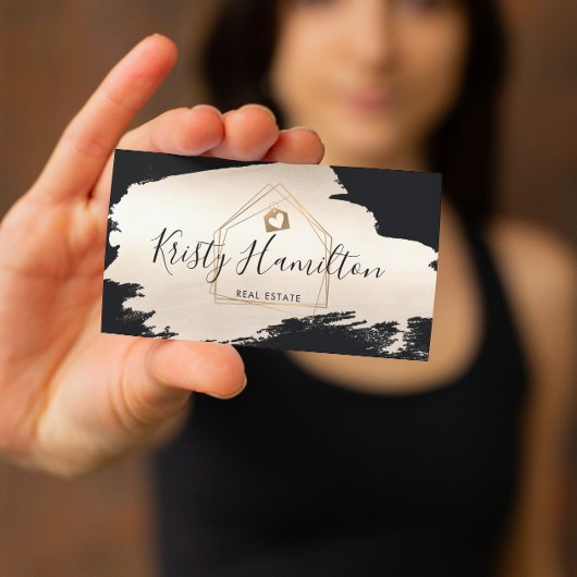 Immobiliengeschäft mit beruflichem Anwesen Visitenkarte