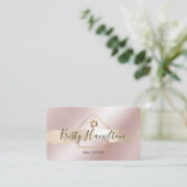 Immobiliengeschäft mit beruflichem Anwesen Visitenkarte (Stehend Vorderseite)