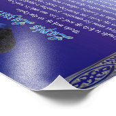 Immobilienkarte für Lapis Lazuli Fotodruck (Ecke)