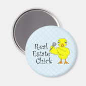 Immobilienküken  magnet (Vorderseite/Rückseite)