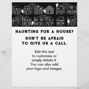Immobilienmakler Flyer