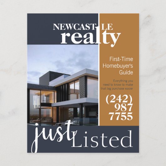 Immobilienmakler Flyer (Vorne)