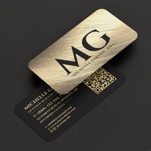 Immobilienmakler-Hypothek Elegant Black Gold Marke Visitenkarte