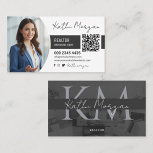 Immobilienmakler, Immobilienunternehmen, Immobilie Visitenkarte