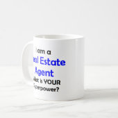 Immobilienmakler Kaffeetasse (Vorderseite Links)