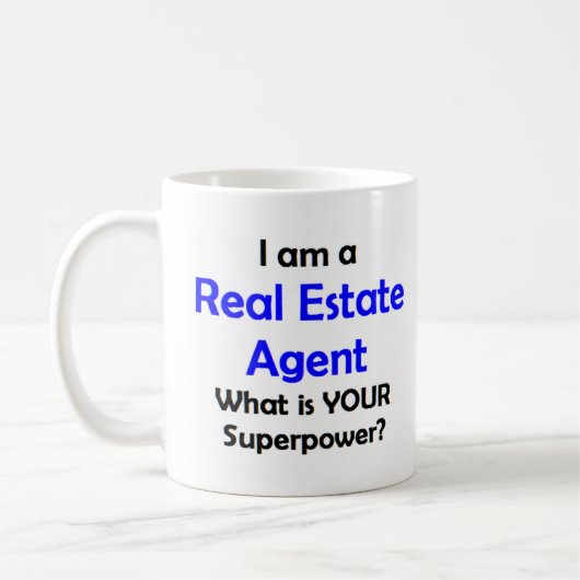 Immobilienmakler Kaffeetasse (Links)