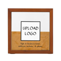Immobilienmakler-Logo-Schreibtisch-Organizer