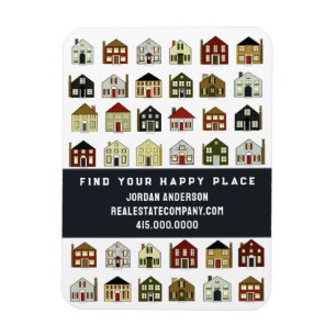 Immobilienmakler-Marketing-Werbemagnet Magnet