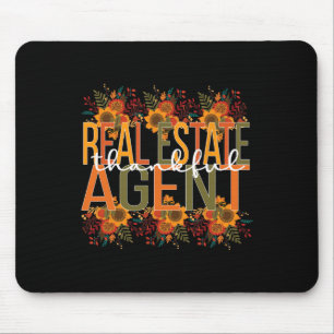 Immobilienmakler Thanksgiving Mousepad
