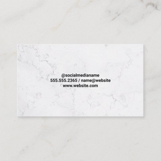 Immobilienmakler | Wohnzimmer | QR Strichcode Visitenkarte (Rückseite)